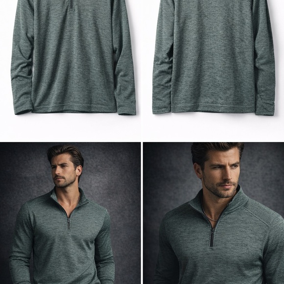 lululemon athletica Other - Lululemon Men’s XXL Textured Half Zip Performance Pullover